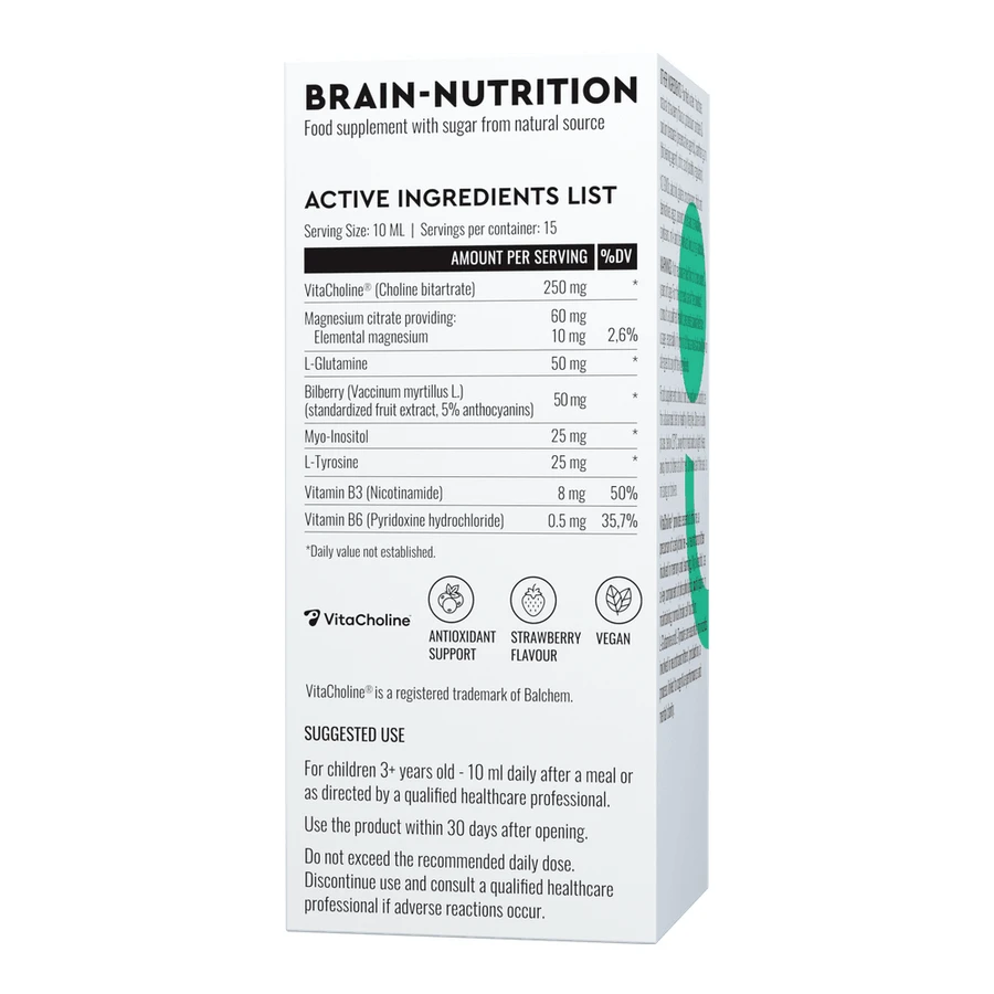 Nutrizione del cervello, 150 ml, Secom