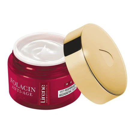 Lirene Folacin Anti-Age 60+ – Regenererende Crème, 50 ml