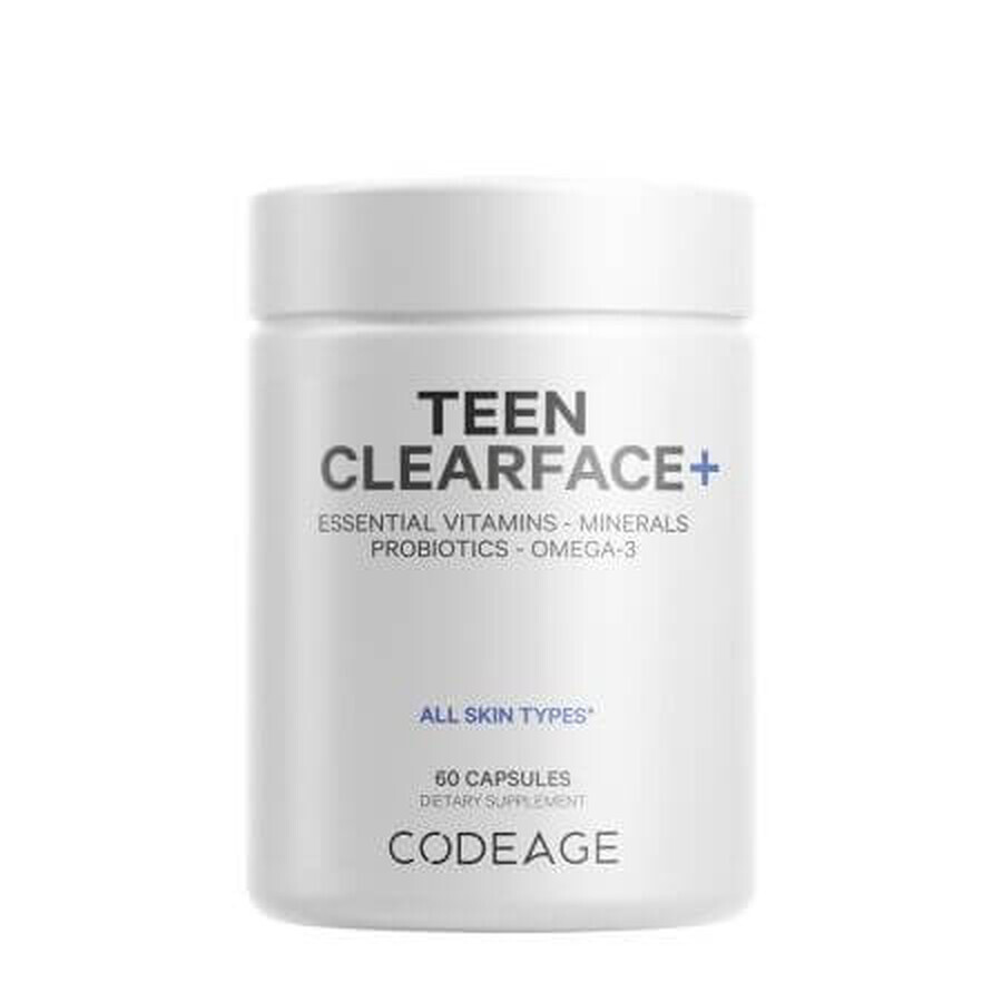 Teen Clearface CodeAge Teen Clearface CodeAge Teen Multivitamin-Komplex, 60 Kapseln, GNC
