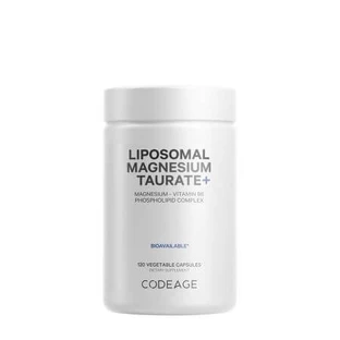 Liposomaal Magnesium Tauraat+ CodeAge, 120 capsules, GNC