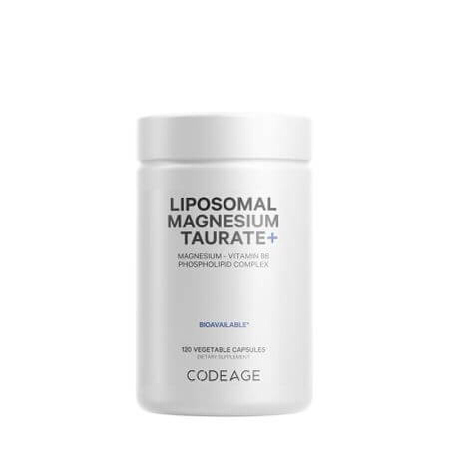 Liposomal Magnesium Taurate+ CodeAge, 120 capsules, GNC