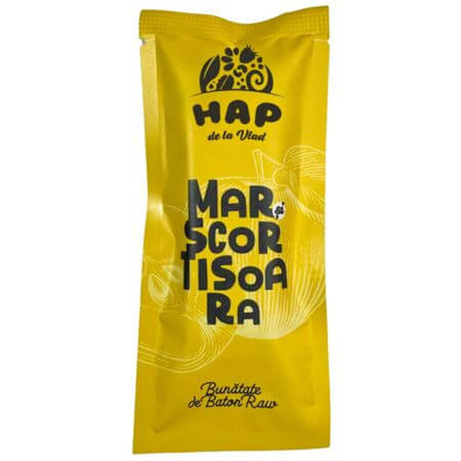 Raw vegan candy bar with apple and cinnamon, 45 g, Hap de la Vlad