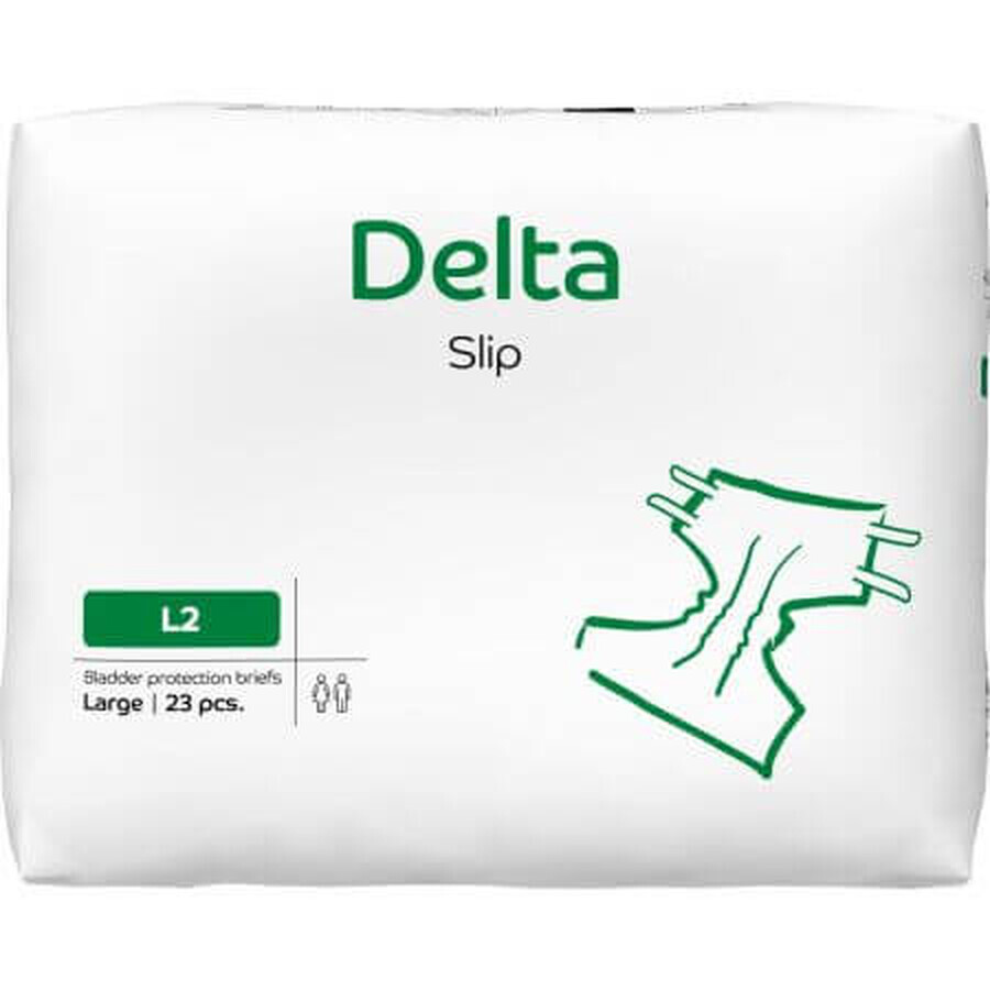 Pannolini per adulti Delta Slip L2, 23 pezzi, Abena