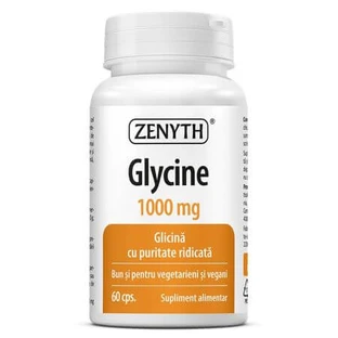 Glycin, 60 Kapseln, Zenyth