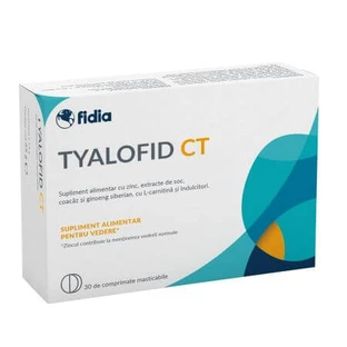 Tyalofid CT, 30 chewable tablets, Fidia Farmaceutici