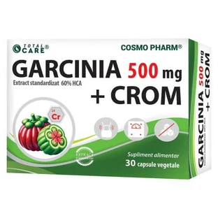 Garcinia + Chromium, 30 capsules, Cosmopharm