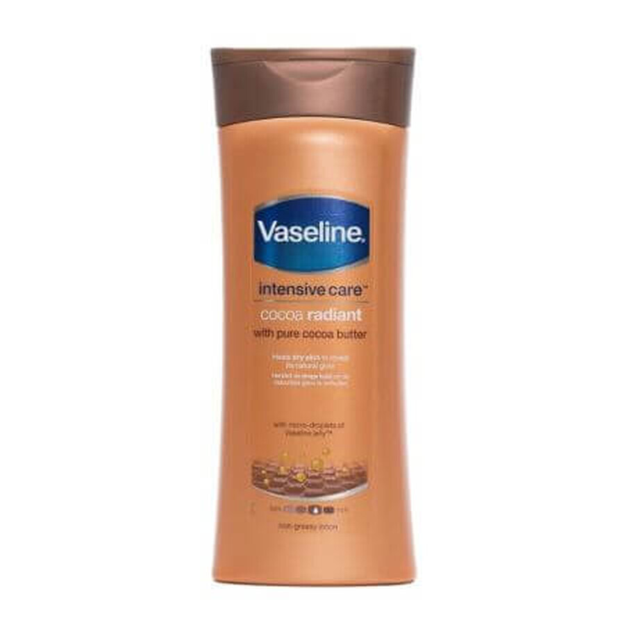 Body Lotion Intensive Care Cocoa Radiant Vaseline, 200 ml, Unilever