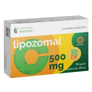 Lipozomale C, 500 mg, 30 capsules, Remedia Laboratories