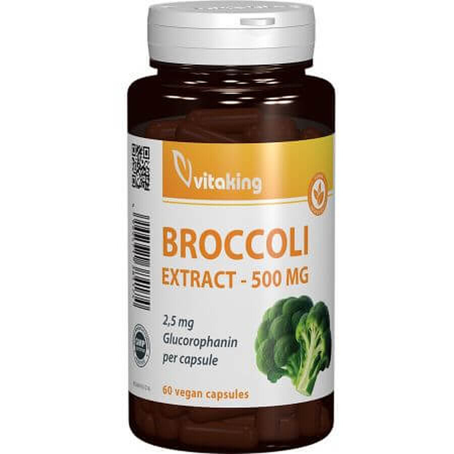 Brokkoli-Extrakt, 500 mg, 60 Kapseln, Vitaking