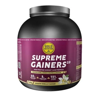Supreme Gainers 2.0 met vanillesmaak, 2900 g, Gold Nutrition