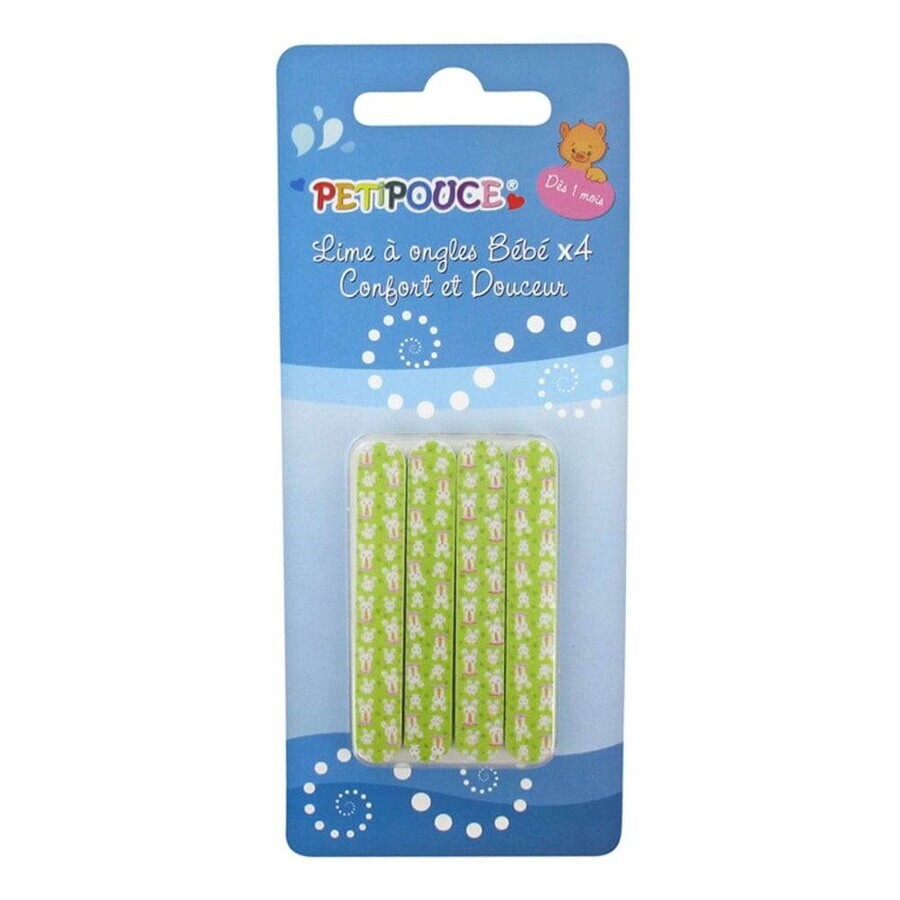 Estipharm Petitpouce Baby Nagelfeile x4 1 Monat und älter