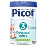 Picot 3 Latte di crescita naturale in polvere da 10 mesi a 3 anni 800 g Picot 3 Latte di crescita naturale in polvere da 10 mesi a 3 anni 800 g