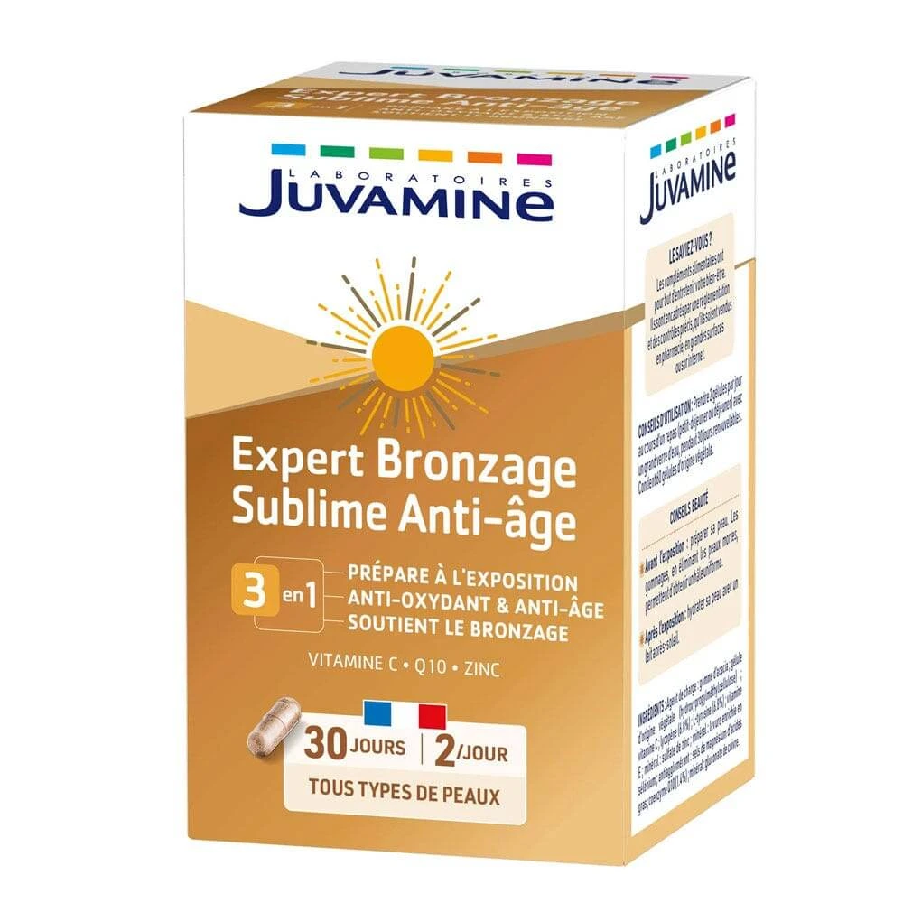 Juvamine Expert of the sublime tan 60 capsules