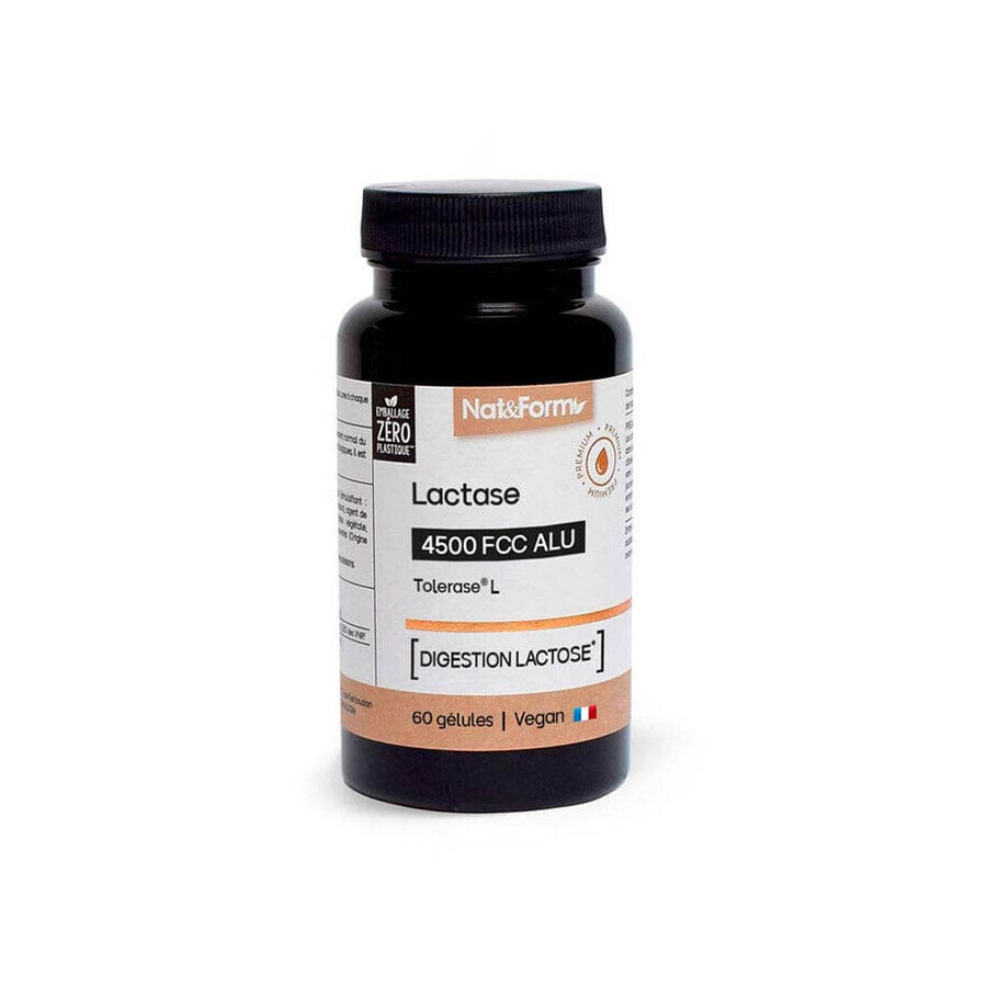 Nat&Form Nutraceutici Premium Lactase 60 Gélules