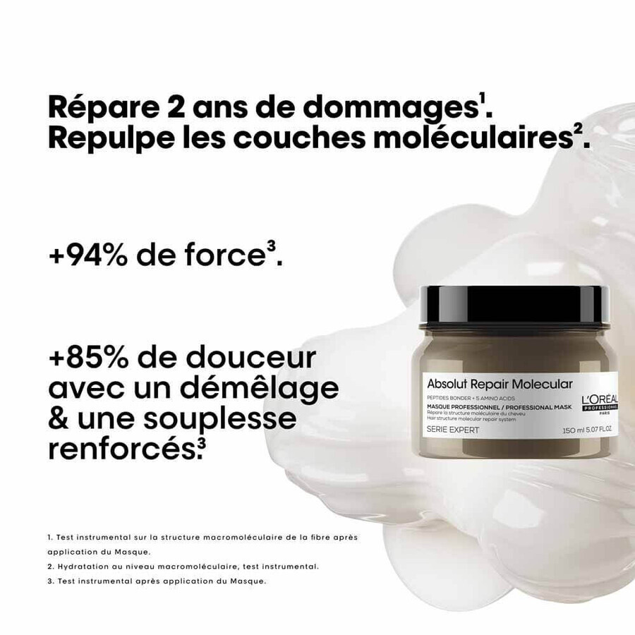 L'Oréal Professionnel Absolut Repair Mascarilla Molecular Concentrada 150ml L'Oréal Professionnel Absolut Repair Mascarilla Molecular Concentrada 150ml
