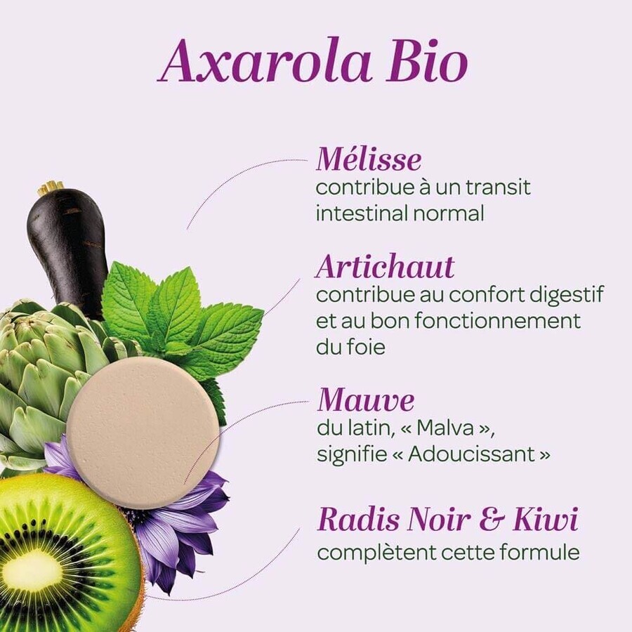 Superdiet Axarola Mauve Bio 100 Comprimés Superdiet Axarola Mauve Bio 100 Comprimés