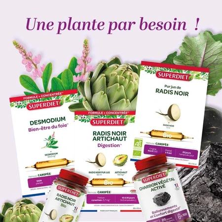 Superdiet Axarola Mauve Bio 100 Comprimés
