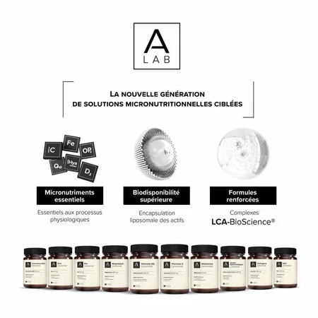 A-LAB Liposomales Coenzym Q10 Antioxidans Anti-Ageing 60 Kapseln