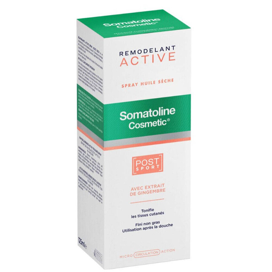 Somatoline Post-Sport Droge Olie Spray 125 ml