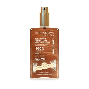 Alphanova Organic Sun Huile Sèche Scintillante Bio 100ml