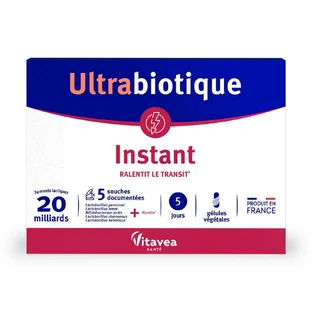 Vitavea Santé Ultrabiotique instantánea 10 cápsulas