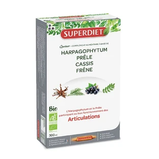 Superdiet Quatuor Bio-Gelenke 20 Fläschchen
