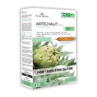 Flora Natura Artichaut Bio Foie et bien-être du foie 20 ampoules
