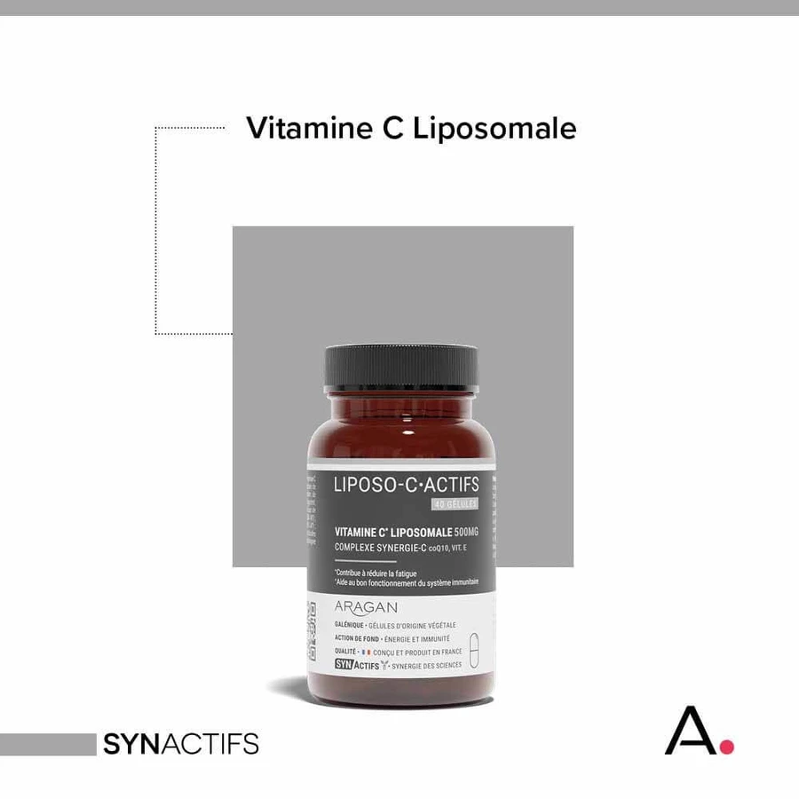 Aragan Synactifs Actifa Liposo-C 40 Capsules