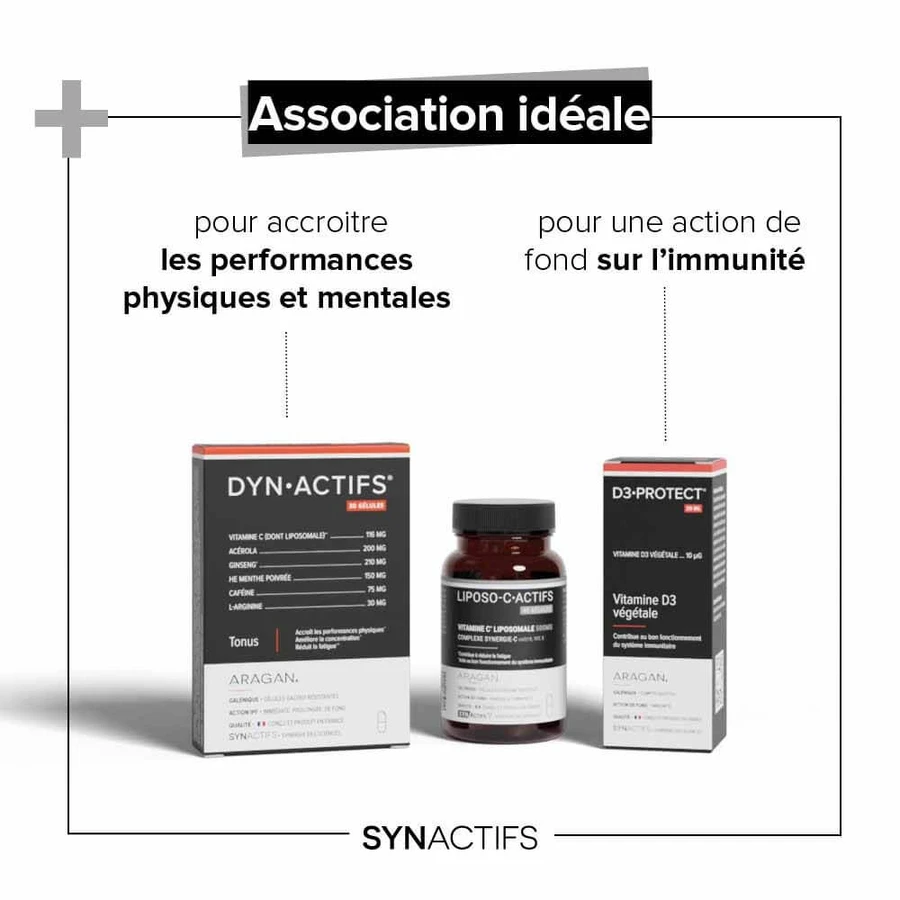 Aragan Synactifs Actifa Liposo-C 40 Capsules