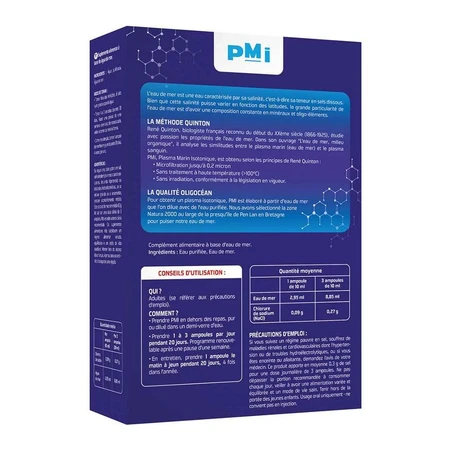 Superdiet Oligocean Plasma Marin Isotonique 20 Ampoules