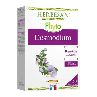 Herbesan Desmodium Bien-Être Du Foie 20 Ampoules