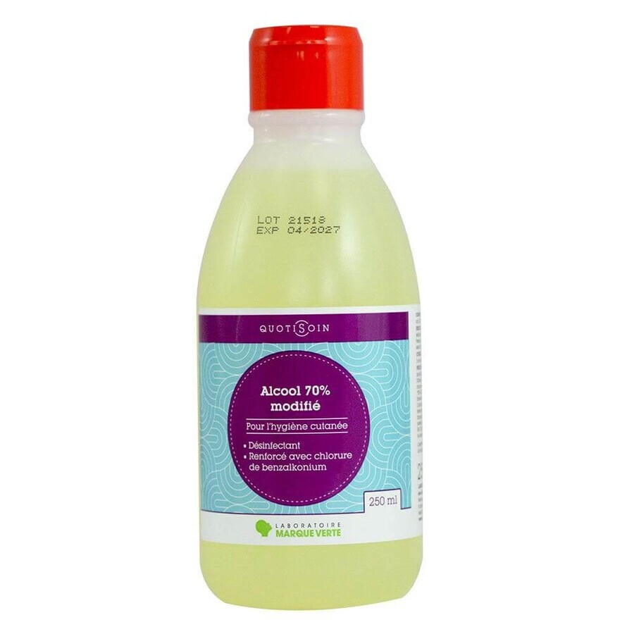 Marque Verte Quotisoin Alcool al 70% modificato Per l'igiene della pelle 250ml