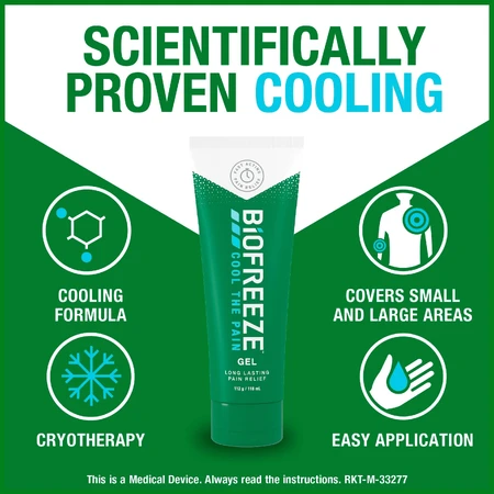 Biofreeze Gel Action Par Le Froid 118ml