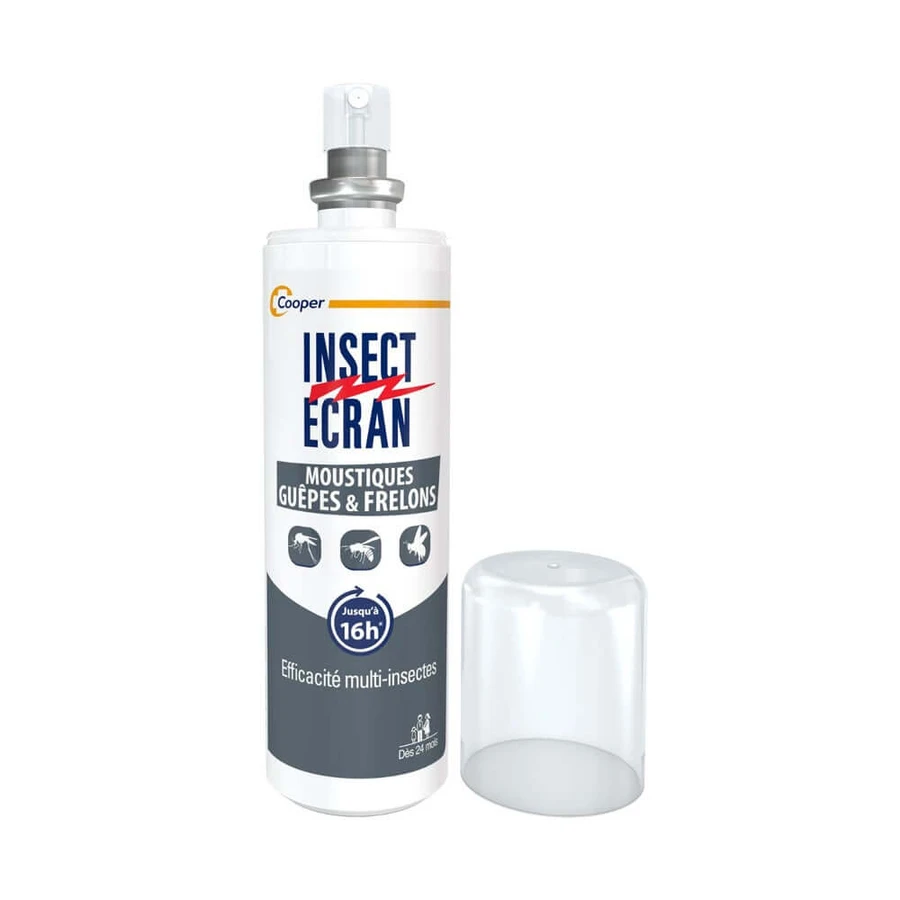 Insect Ecran Skin Repellent gegen Stechmücken, Wespen und Hornissen für Erwachsene und Kinder 100ml
