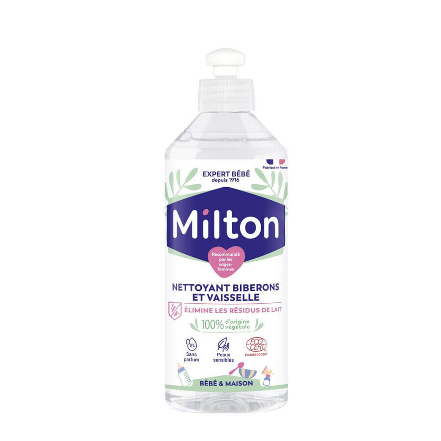 Milton Líquido Lavavajillas Sensible para Biberones y Tetinas 500ml