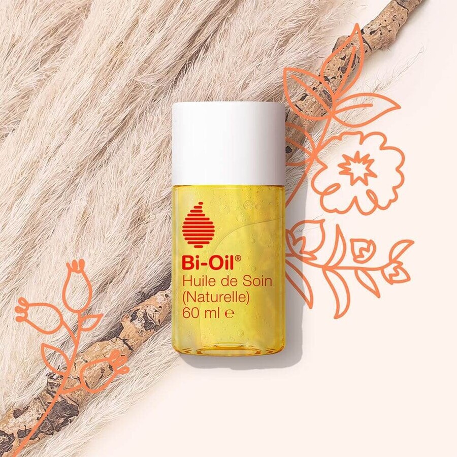 Bi-Oil Huile de soin Naturelle Vergetures et Cicatrices 60ml