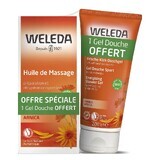 Weleda Arnika Arnika-Massageöl + Sport-Duschgel Sport 2x200ml