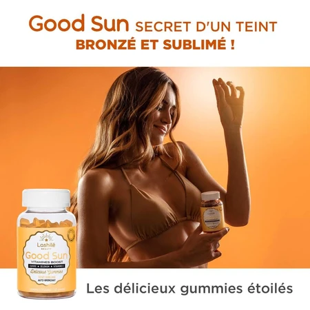 Lashilé Beauty Vitaminas Boost Buen Sol 60 caramelos de goma