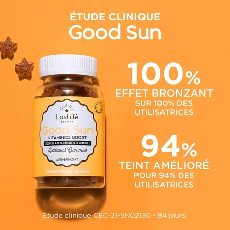 Lashilé Beauty Vitaminas Boost Buen Sol 60 caramelos de goma