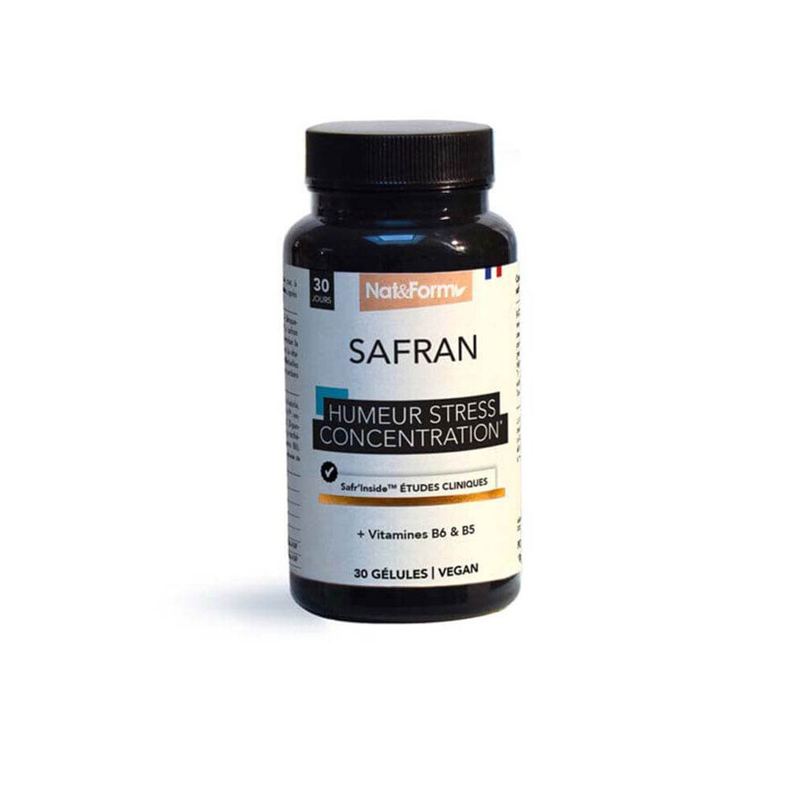 Winkel op Nat&Form Nutraceuticals Premium Safran 30 Gélules Nat&Form Nutraceuticals Premium Safran 30 Gélules