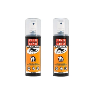 Cinq Sur Cinq Spray Famille Anti-Moustique 2x100ml
