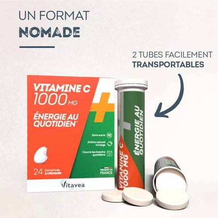Vitavea Santé Vitamine C 1000mg Energie au quotidien x 24 tabletten