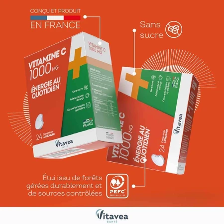 Vitavea Santé Vitamine C 1000mg Energie au quotidien x 24 tabletten