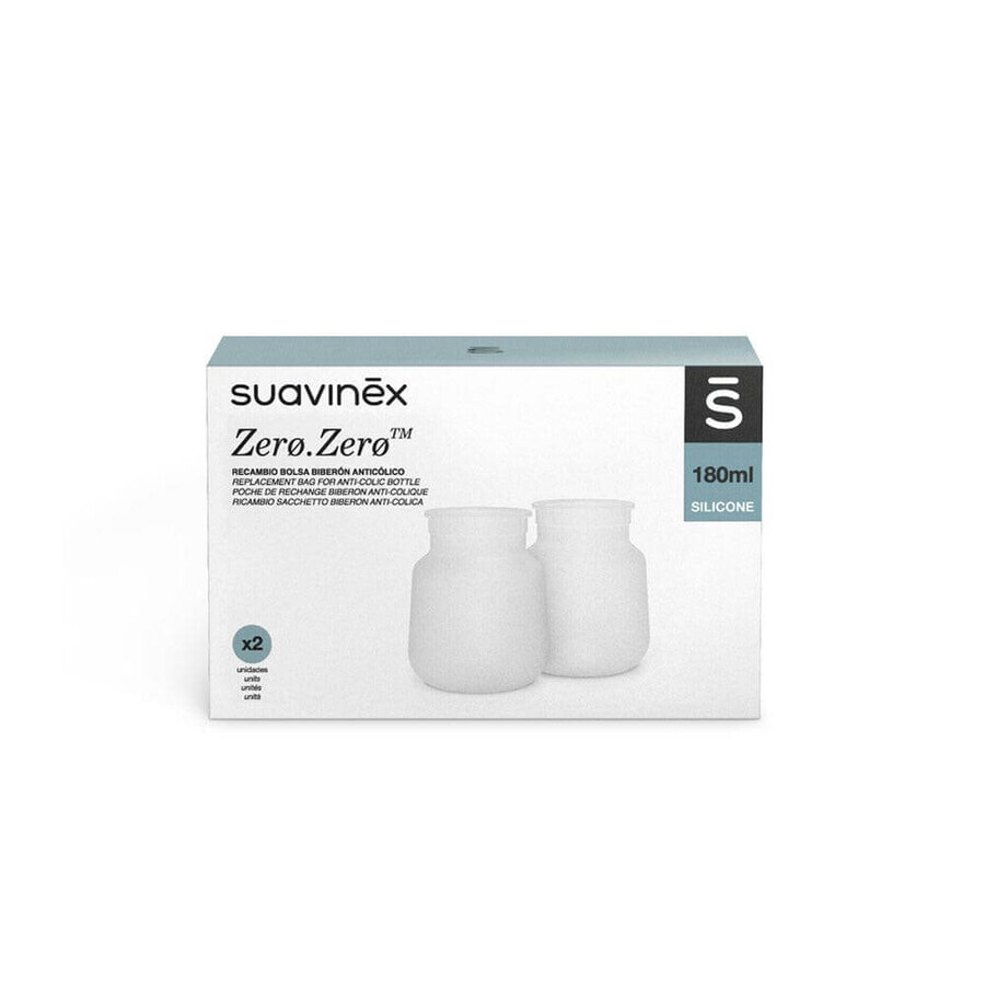 Comprar Suavinex Zero Poches De Rechange Anti-Colique Botella 180ml Suavinex Zero Poches De Rechange Anti-Colique Botella 180ml
