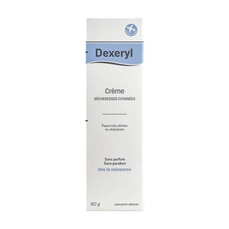 Dexeryl Crema Hidratante Rostro y Cuerpo Pieles Muy Secas Peaux très sèches ou atopiques 50g