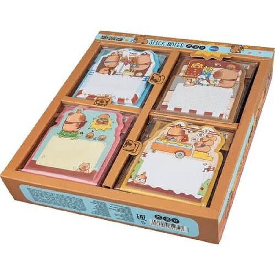 Notes autocollantes Kapibara x 30k 70*90mm