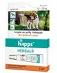 Happs, Flea and tick drops for dogs 10-20 kg, 4 pieces