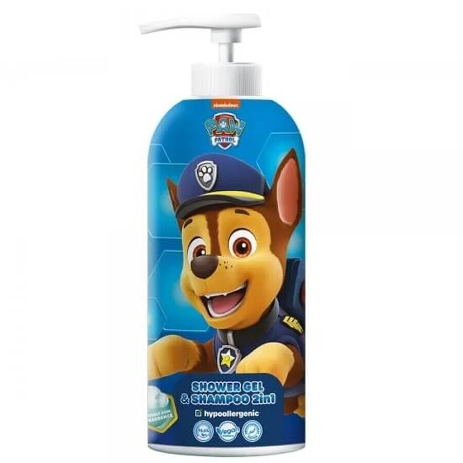 Boutique Gel douche et shampooing 2-en-1 Paw Patrol Chase Balloon Gum, 1000ml Gel douche et shampooing 2-en-1 Paw Patrol Chase Balloon Gum, 1000ml