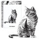 Spiral Skizzenbuch B5 Cat 60k mit Perforation 120 gsm