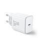 Joyroom JR-TCF06 Chargeur PD USB-C 20W avec c&#226;ble USB-C / Lightning - blanc